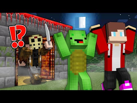 JJ and Mikey ESCAPE From SCARY MANIAC HOUSE in Minecraft Challenge Maizen Mizen Mazien JJ and Mikey