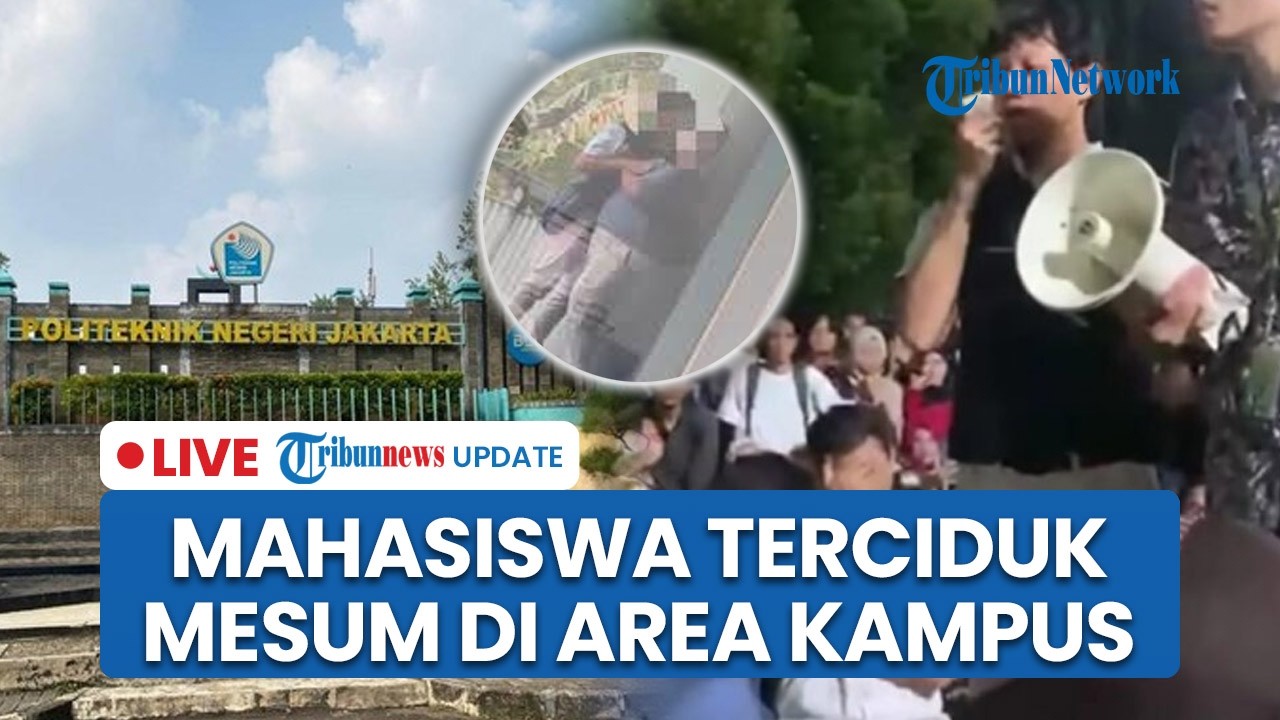 LIVE: Mahasiswa PNJ Tertangkap Basah Mesum Sesama Jenis di Perpustakaan Kampus, Video Viral