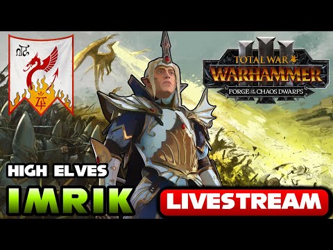 Imrik's Start Got Much Harder || Legendary Immortal Empires || Total War Warhammer 3