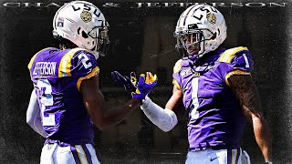 Best WR Duo in College Football - Ja&#39;marr Chase &amp; Justin Jefferson ᴴᴰ