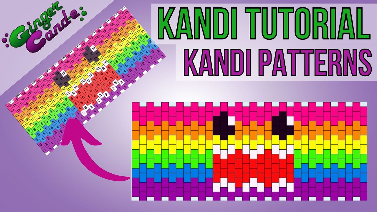 How To Read a Kandi Pattern - [Kandi Tutorial] | @GingerCandE