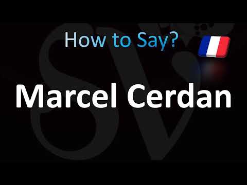 How to Pronounce ''Marcel Cerdan'' Correctly! (French)