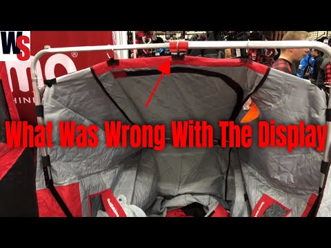 What A Retailer Was Doing Wrong With The Eskimo Wide 1 Inferno Thermal Ice Fishing Shelter