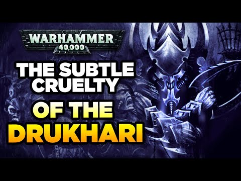 40K - THE DRUKHARI TORTURERS TALE - Cruelty of the Dark Eldar | Warhammer 40,000 Lore/History