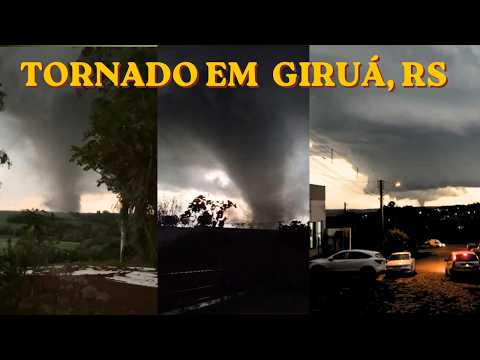 Tornado em Giruá, Rio Grande do Sul