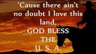 GOG BLESS THE U.S.A. (Lyrics) - LEE GREENWOOD