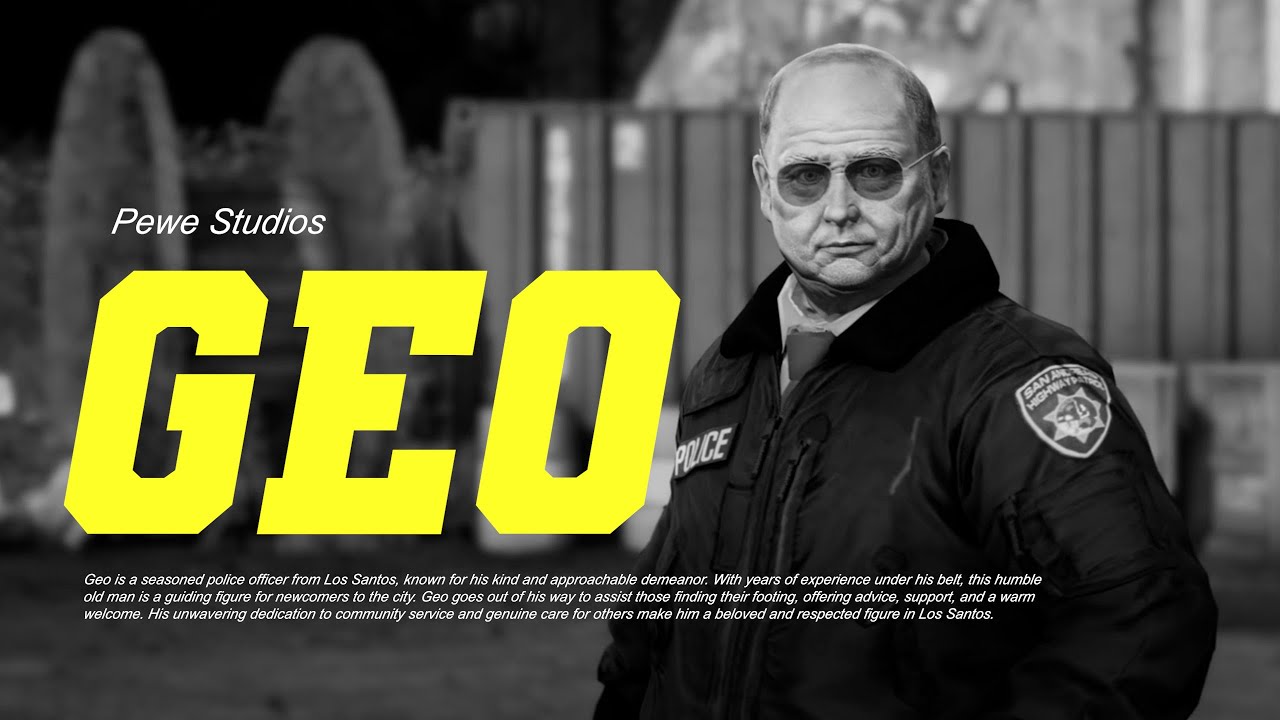 [PED] Geo [POLICE] - Add On Custom Ped FiveM thumbnail 2