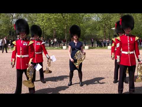 Sarah Willis takes the Coldstream Guards Band Horn Challenge!