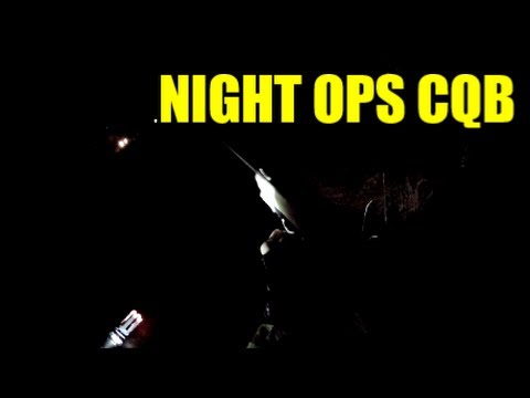 (HD) Airsoft Night Op CQB- JG G36c, WE 1911 (ft. Black Widow Milsim)
