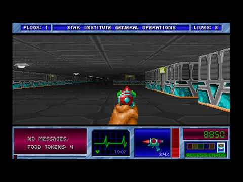 Blake Stone: Aliens Of Gold (PC DOS) Music - Dark Hall Theme