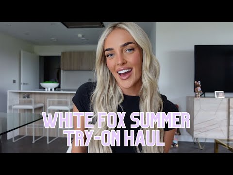White Fox Summer Try-On Haul | Miami Swim Week Prep!