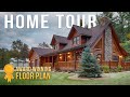Tour A 2000 Square Feet Award Winning Log Home Part 2