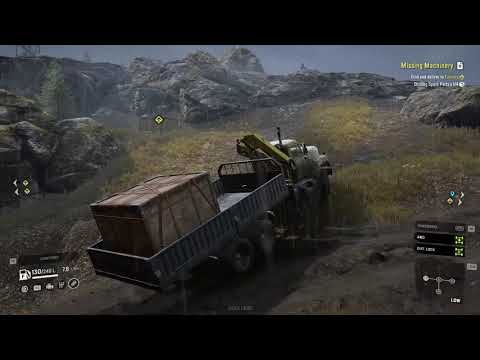 SnowRunner   16 2 Missing Machinery   Find and Deliver to Factory Drilling Spare Parts