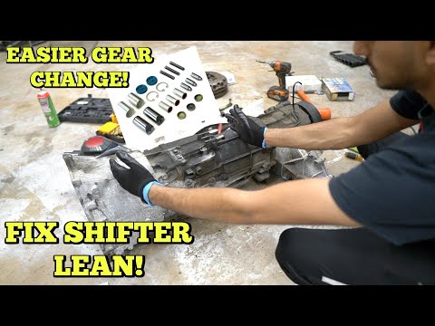 BMW ZF 5 Speed Manual Transmission Fix (5th Gear Lean, Detents, Shift Pins/Springs)