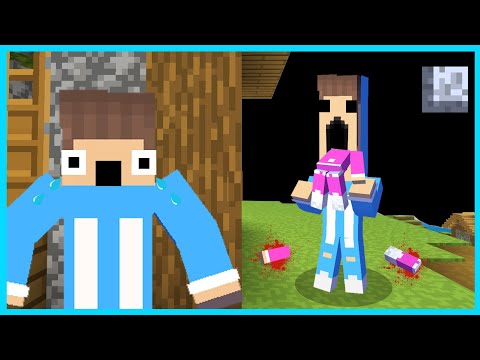 MIPAN & ZUZUZU MENEMUKAN HANTU ZUZUZU PALSU DI MINECRAFT SURVIVAL! MIPAN DI MAKAN