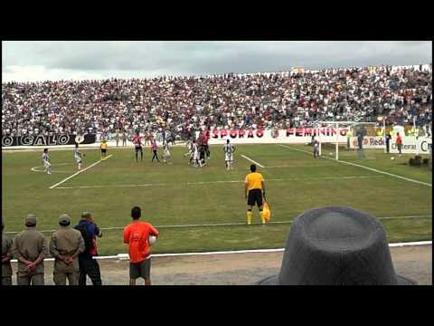 Treze 2 x 1 Santa Cruz/PE - Alguns lances do jogo