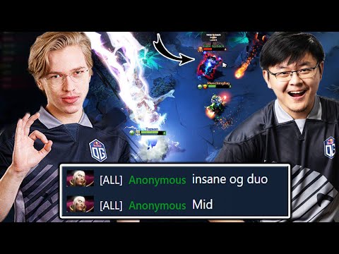 Topson and MidOne Bullying MID Laners in pubs DOTA 2