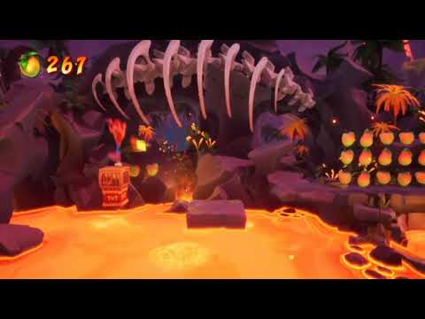 Getting Past the Pesky Lava Section - Dino Dash [Crash Bandicoot 4]
