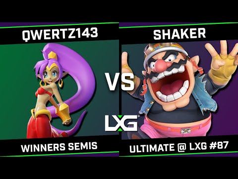 qwertz143 (Mii Gunner) vs Shaker (Wario) - Smash Ultimate @ LXG 87