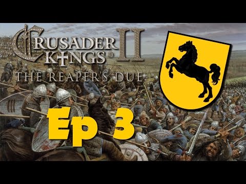Crusader Kings II: Monks and Mystics - Theodericing Dynasty - Ep 3: Converting to Catholicism