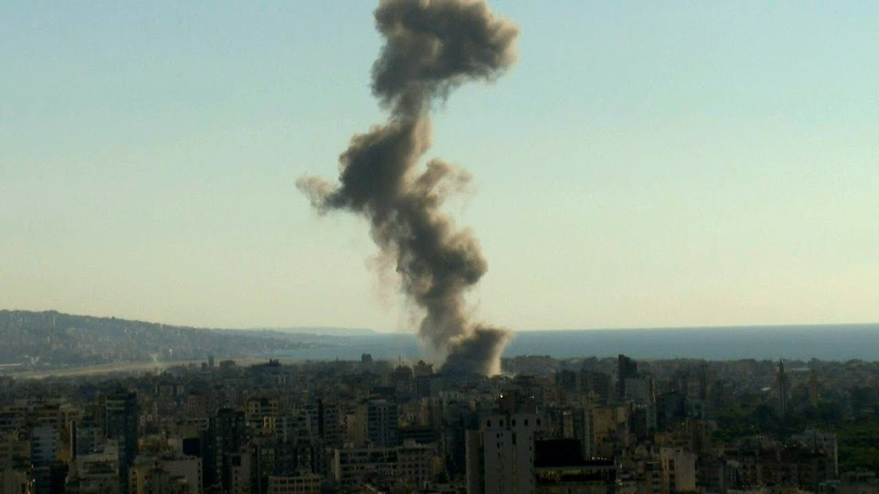 Israeli strike hit Beirut's southern suburbs | AFP