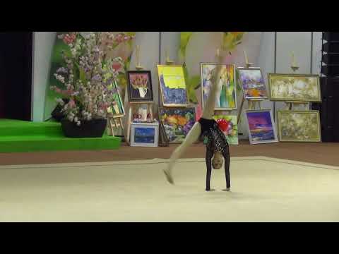 Vlada Nikolchenko UKR ball all around Baltic Hoop 2018