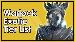 Destiny 2: The Best Warlock Exotic Armor - Datto's Tier List