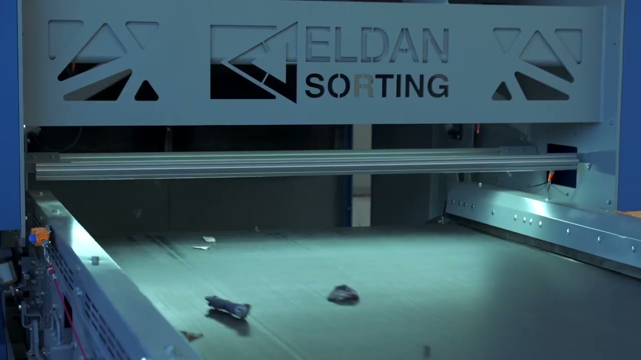 Eldan Sorting MPS | AI-Powered Optical Sorter for Metals, Non-Ferrous & WEEE Recycling