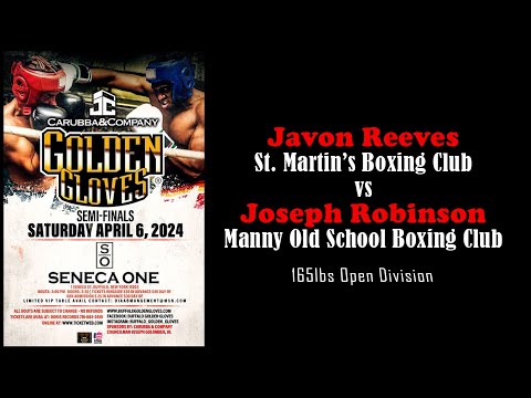 2024 Buffalo Golden Gloves - Javon Reeves vs Joseph Robinson (March 6, 2024)