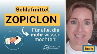 Zopiclon Zolpidem Basic ➡️ Apothekerin erklärt: "DAS sollten Sie zur Einnahme wi