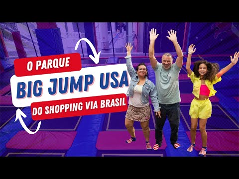Diversão em Família: O parque de camas elásticas Big Jump USA no Shopping Via Brasil