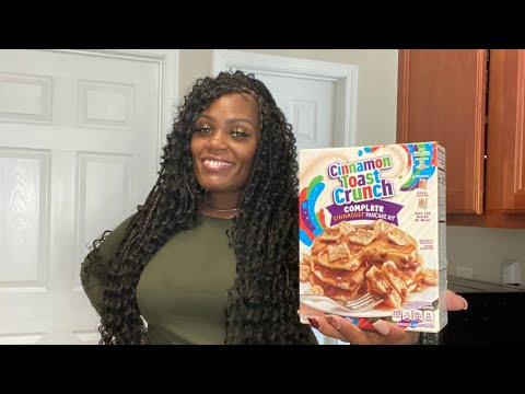YouTube video about: How to make cinnamon toast crunch pancakes?