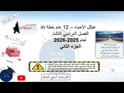 شرح الهيكل خطة m الجزء الثاني
