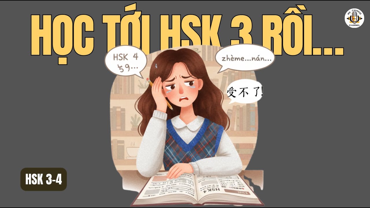 Nếu Bạn Đang Học Tiếng Trung Và Cảm Thấy Nản… | Luyện Nghe Tiếng Trung HSK 3-4