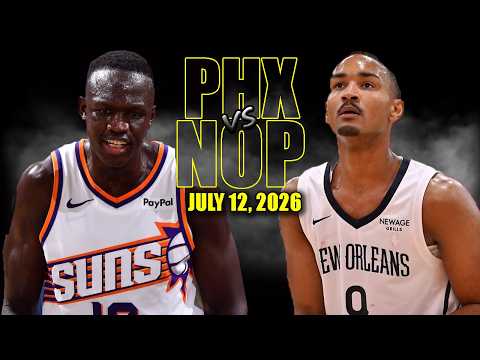 Phoenix Suns vs New Orleans Pelicans Full Game Highlights - July 12, 2026 | NBA Summer League