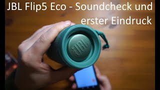Auspacken und starten: Bluetooth-Lautsprecher JBL Flip 5 Eco edition im Sound Test