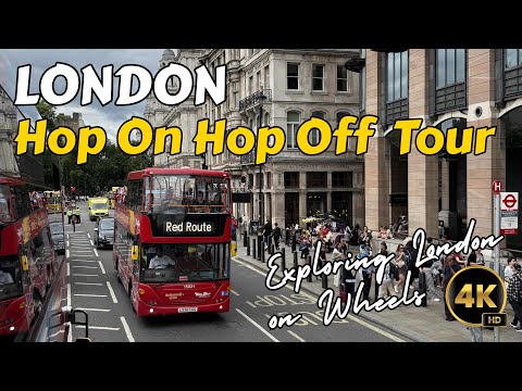 Hop On Hop Off London Bus Tour in 4K, 2025 | Exploring London on Wheels in 1 Day with Top View Tours