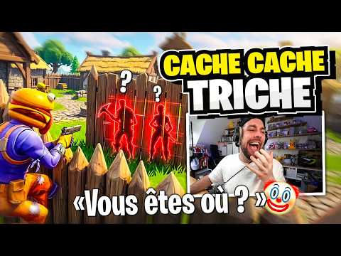 Cache-cache mais j’ai un wallhack (je les troll toute la partie)
