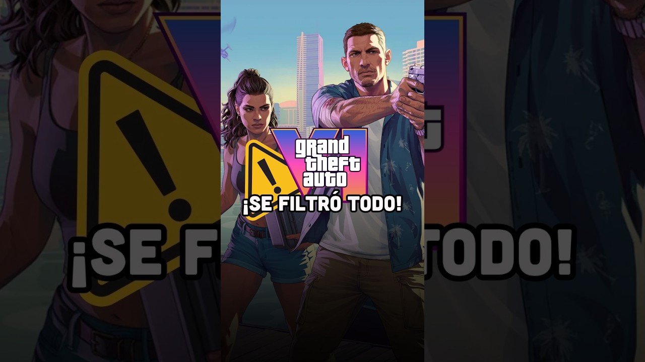 ¡UN HACKER FILTRÓ GAMEPLAY DE GTA VI!... #gaming #gta #viral #checkpoint #rockstar