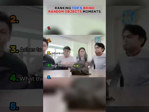 Ranking Top 5 Bring Random Objects Moments #rank #ranking #funny
