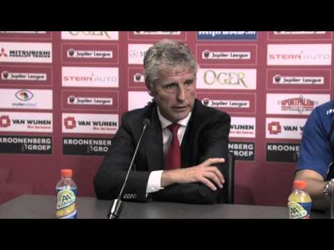 Persconferentie 24 aug  2012 Almere City FC FC Volendam