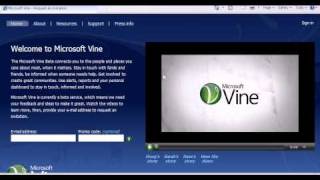 How to set-up and install Microsoft Vine