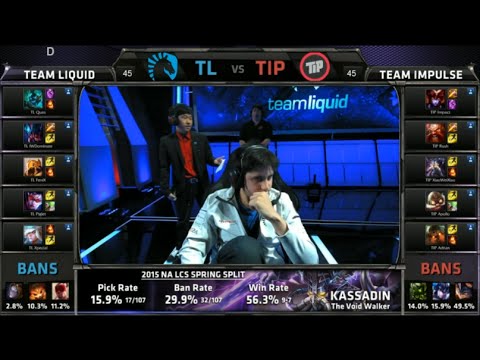 NA LCS Spring Playoffs Finals TIP vs TL game 3 | Full HD