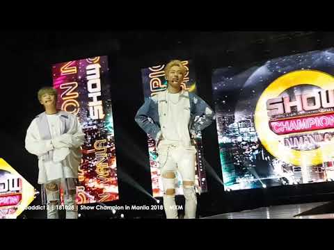 [FANCAM] 181028 MXM - Ment Cut | MBC Show Champion in Manila 2018