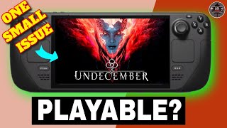 Steam Deck - Undecember - Action RPG - Is it Playable? 1 Little Glitch