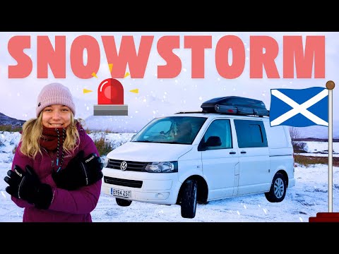 FULL TIME WINTER VAN LIFE IN SCOTLAND, UK
