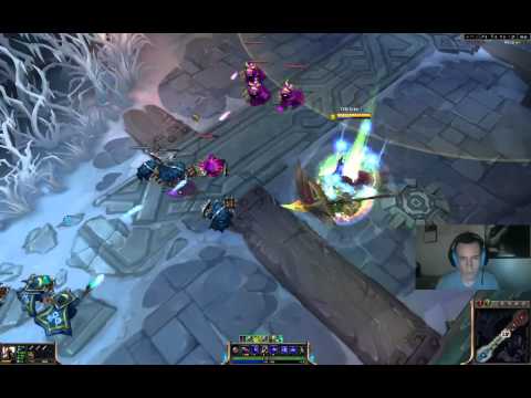 DragonSlayer Pantheon Skin Spotlight W/ Ability Sounds - League of Legends - LOL Gameplay