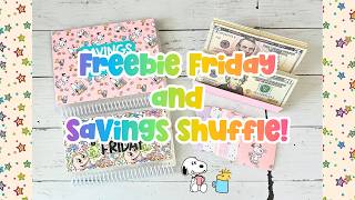 Savings Shuffle Savings Challenges Plus Freebie Friday Savings! Making Budgeting & Saving Fun!