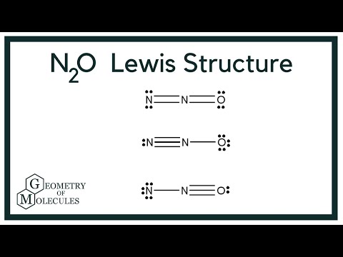 N2O Lewis Structure (Dinitrogen Oxide)