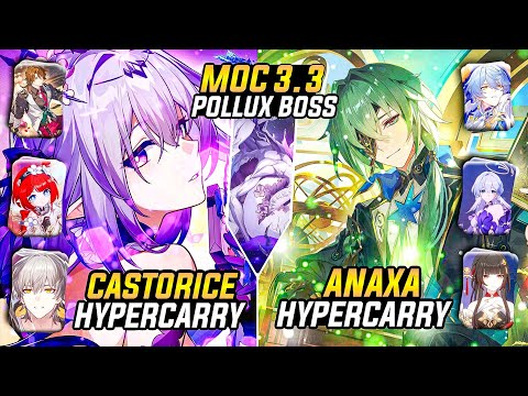 Hyper Carry Showdown: Anaxa vs Castorice | Team Builds & Cycle Results | Honkai Star Rail